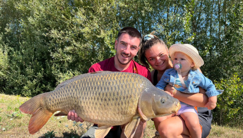 A carp from Fullys Lake, Aug 2022