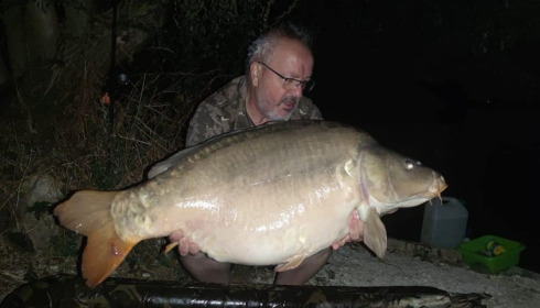 A carp from Fullys Lake, Aug 2022