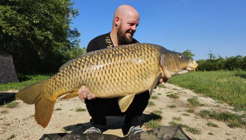 A carp from Fullys Lake, Jun 2023