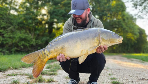 A carp from Fullys Lake, Jun 2023