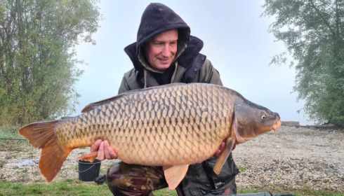 A carp from Fullys Lake, Oct 2022