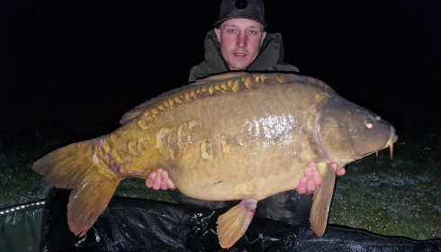 A carp from Golden Carp Lake, Apr 2023