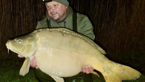 A carp from Golden Carp Lake, Apr 2022