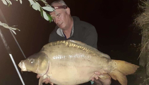 A carp from Golden Carp Lake, Aug 2022