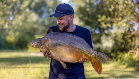 A carp from Golden Carp Lake, Jun 2023