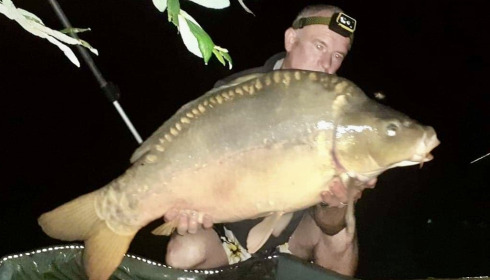 A carp from Golden Carp Lake, Aug 2022