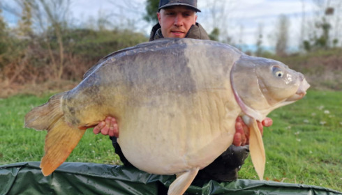 A carp from Golden Carp Lake, Apr 2023