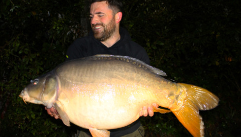 A carp from Golden Carp Lake, Sep 2022