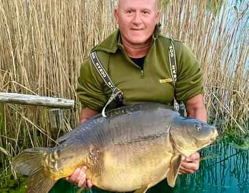 A carp from Golden Carp Lake, Apr 2022
