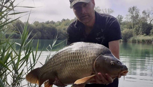 A carp from Golden Carp Lake, Aug 2022