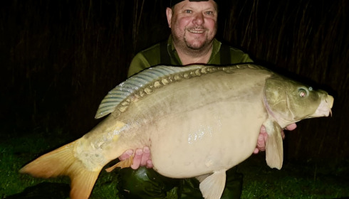 A carp from Golden Carp Lake, Mar 2022