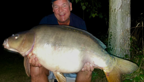 A carp from Golden Carp Lake, Jul 2022