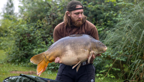 A carp from Golden Carp Lake, Jun 2023