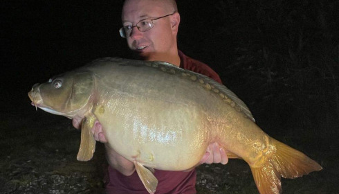 A carp from Golden Carp Lake, Jul 2022