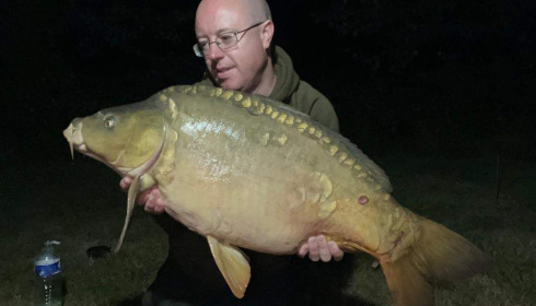 A carp from Golden Carp Lake, Jul 2022
