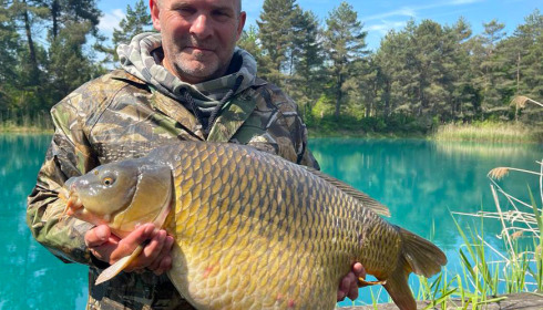 A carp from Golden Carp Lake, May 2023