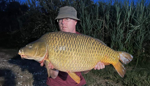 A carp from Golden Carp Lake, Jul 2022