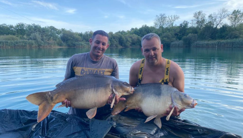 A carp from Golden Carp Lake, Sep 2022