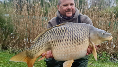 A carp from Golden Carp Lake, Mar 2022