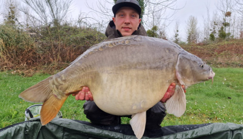 A carp from Golden Carp Lake, Apr 2023