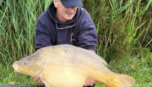 A carp from Golden Carp Lake, Jun 2022