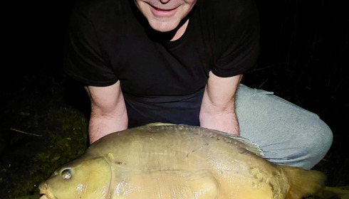 A carp from Golden Carp Lake, Mar 2022