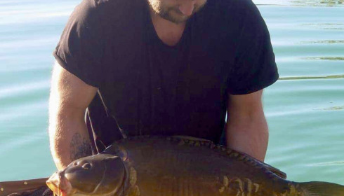 A carp from Golden Carp Lake, Sep 2022