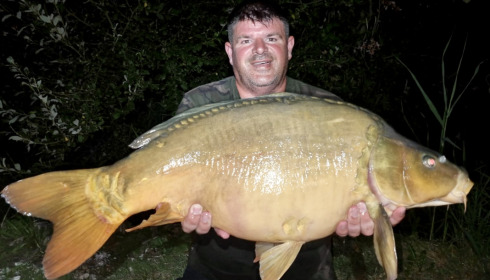 A carp from Golden Carp Lake, Aug 2022