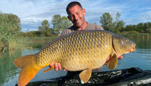 A carp from Golden Carp Lake, Sep 2022