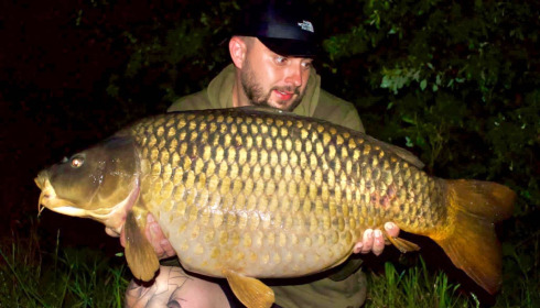 A carp from Golden Carp Lake, May 2022