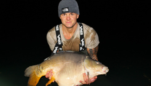 A carp from Golden Carp Lake, Sep 2022