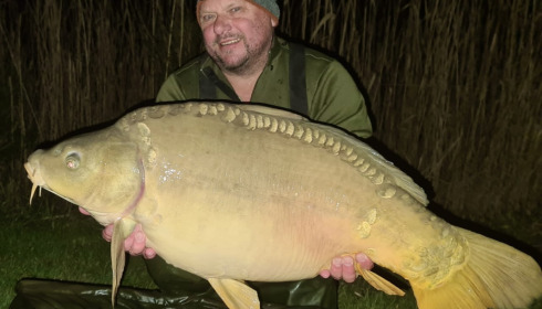 A carp from Golden Carp Lake, Apr 2022