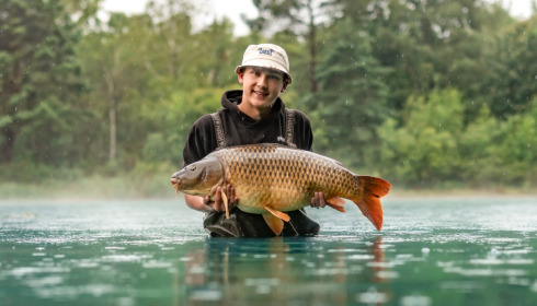 A carp from Golden Carp Lake, Jun 2023