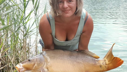 A carp from Golden Carp Lake, Aug 2022