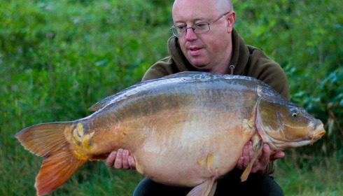 A carp from Golden Carp Lake, Jul 2022