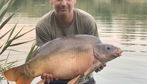 A carp from Golden Carp Lake, Aug 2022