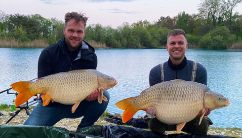 A carp from Golden Carp Lake, May 2023