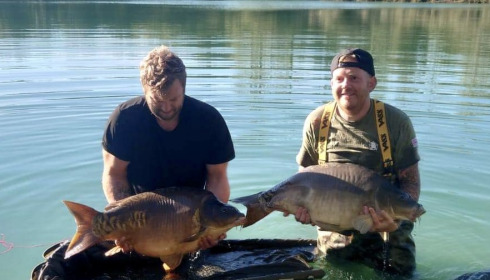 A carp from Golden Carp Lake, Sep 2022