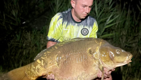 A carp from Golden Carp Lake, Aug 2022