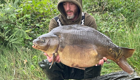 A carp from Golden Carp Lake, Jun 2022