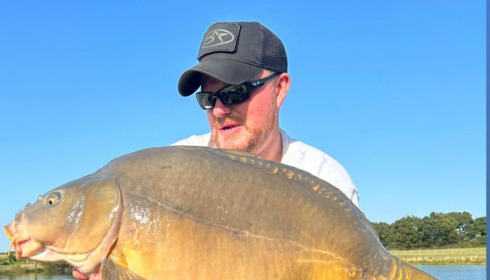 A carp from Heart Lake, Aug 2023