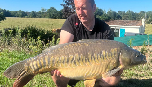A carp from Heart Lake, Aug 2023