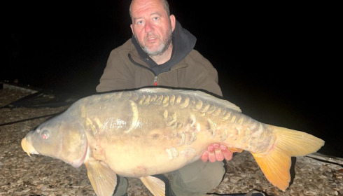 A carp from Heart Lake, Aug 2023