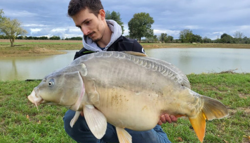A 30 lb carp from Heart Lake, Nov 2022