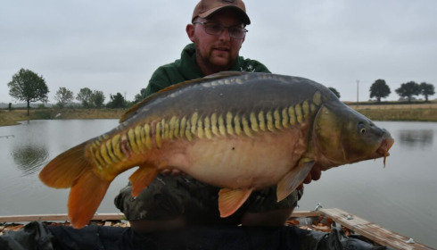 A 26 lb carp from Heart Lake, Nov 2022