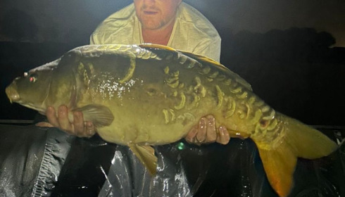 A carp from Heart Lake, Aug 2023