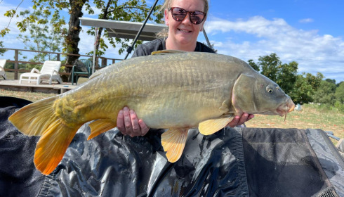 A carp from Heart Lake, Aug 2023