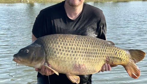 A 41 lb 15 oz fish from Heart Lake, Common, Aug 2023