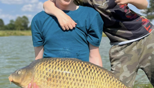 A fish from Heart Lake, May 2023