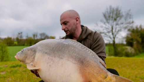 A carp from Heart Lake, Apr 2023